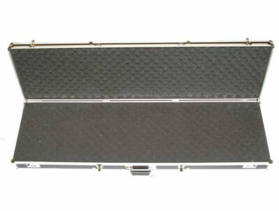 STRIKE Aluminum Rifle Transport Case, 131x38x13 cm (Wave) - Silver / Black - obrazek 2