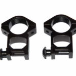 STRIKE Mounting Rings for 25mm Riflescope, High - Black