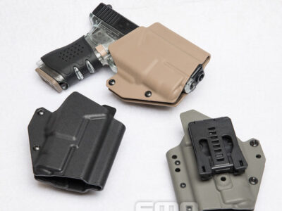 FMA Low Kydex Holster (G-Series with Flashlight ALPC), Right Hand - Black - obrazek 3