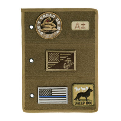 Morale Patch Book Page COYOTE
