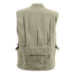 vest fishing KHAKI DELUXE SAFARI - obrazek 2