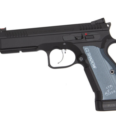 Alternative view of ASG CZ Shadow 2 GBB Threaded Metal Outer Barrel, 14mm CCW - Black