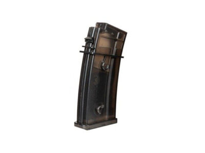 SA Magazine G36 for 300 BBs, Hi-Cap - Transparent (Matte) - obrazek 2