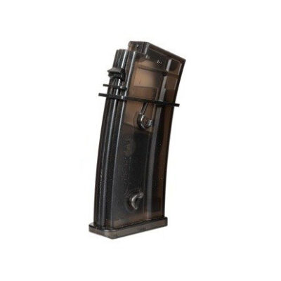 Alternative view of SA Magazine G36 for 300 BBs, Hi-Cap - Transparent (Matte)