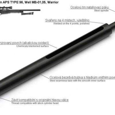 Steel cylinder for Well MB 01, 05, 08...