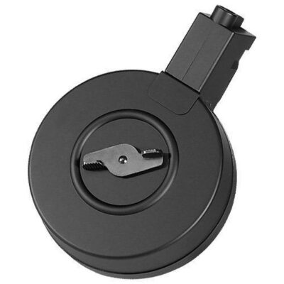 TM manual Drum magazine for MP5, 400 BBs (Hi-Cap) - Black