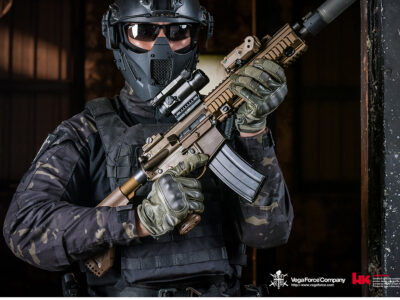 Umarex VFC HK416 A5 AEG - Tan (RAL 8000) - obrazek 5