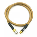 EPeS HPA S a F Braided Hose, 100 cm, QD Foster  plus  1/8 NPT - Coyote