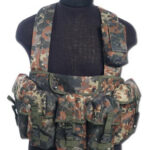 CHEST RIGG tactical vest 6 pouches Flecktarn