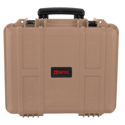 NUPROL Medium Equipment Hard Case - Tan