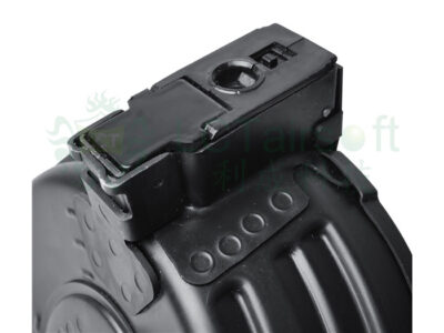 LCT Electric Drum Magazine RPK (AK), 2000 BBs – Black - obrazek 3