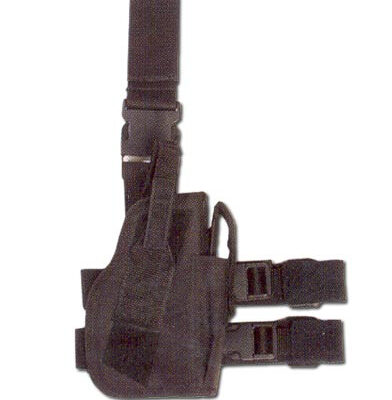 MIL-TEC Tactical Drop-Leg Holster, Right-Handed - Black