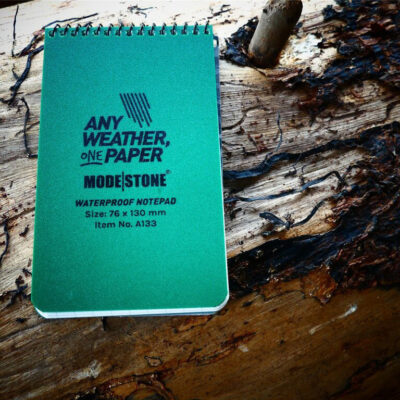 All Weather Notebook 76 mm x 130 mm, 30 sites - GREEN