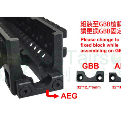 Alternative view of LCT ZB-11 Handguard "Classic" for AK SU