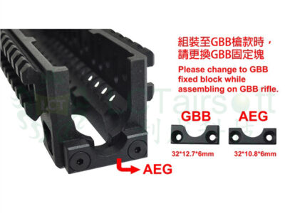 LCT ZB-30 Handguard "Classic" for AK - obrazek 2