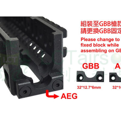 Alternative view of LCT ZB-30 Handguard "Classic" for AK