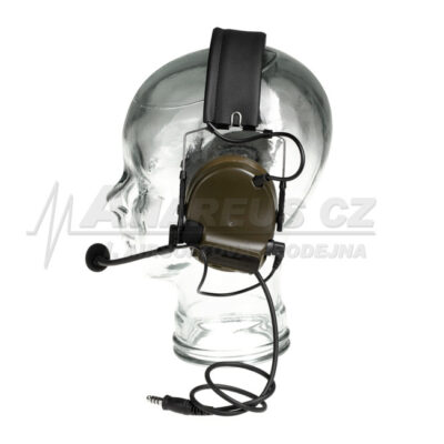 Alternative view of Z Tactical COM 3 Headset ( Mil. Standard Plug )