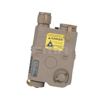 Alternative view of FMA AN/PEQ-15 Dummy Battery Box - Tan