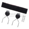 Z Tactical Helmet Rail Adapter Set for Sordin SRD Headset ( BK ) OD-A-ZT00079 asgbox.pl