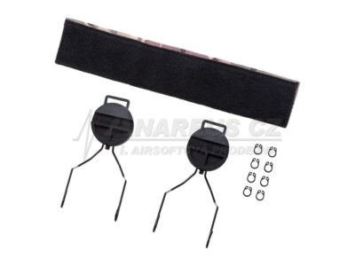 Z Tactical Helmet Rail Adapter Set for Sordin SRD Headset ( BK ) - obrazek 2