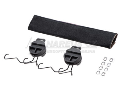 Z Tactical Helmet Rail Adapter Set for Sordin SRD Headset ( BK ) - obrazek 3