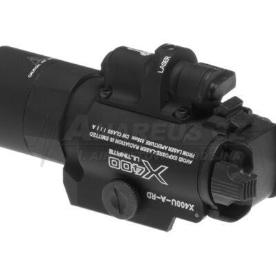 Alternative view of X400U Vampire LED Tactical Light with laser(BK)