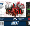 ASG Blaster Devil BBs 0,25g, 3300 BBs - White ASG241 asgbox.pl