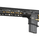 TM Gas Rifle MTR16 ZET System GBBR - Black/Gold (Gold Edition)