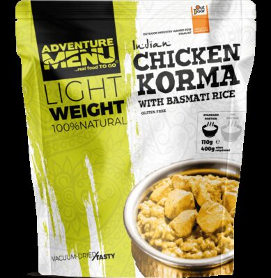 AM Lightweight Chicken Korma with Basmati Rice (400 g)
