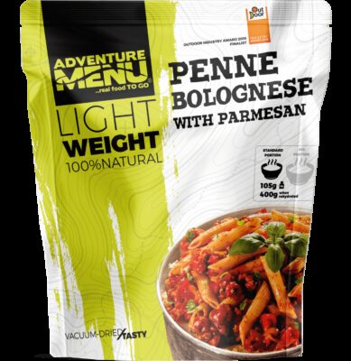 AM Lightweight Penne with Bolognese Sauce and Parmesan (400 g)