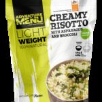 AM Lightweight Vegan Creamy Risotto with Asparagus and Broccoli (400 g)