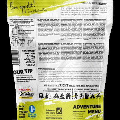 Alternative view of Lightweight Creamy risotto with asparagus and broccoli (VEGAN) 400g