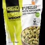 AM Lightweight Vegan Fusilli with Spinach and Walnuts (400 g)
