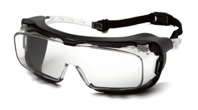Protective goggles Cappture ES9910STMRG with Rubber Gasket, anti-fog - clear