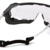 Protective goggles Cappture ES9910STMRG with Rubber Gasket, anti-fog - clear OD-A-PYRAM26 asgbox.pl