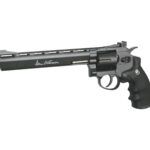 ASG Dan Wesson 8" CO2 Revolver, 4.5mm Steel Pellets - Black