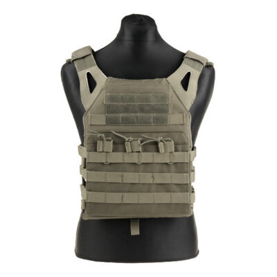 Alternative view of JPC plate carrier 600D vest (OLIVE)