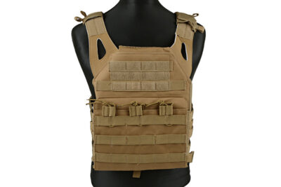 JPC plate carrier 600D vest (TAN) - obrazek 3