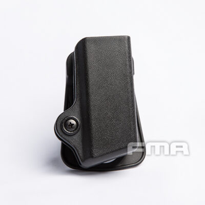 FMA Plastic Pouch for Pistol Magazine 9mm Luger - Black