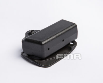 FMA Plastic Pouch for Pistol Magazine 9mm Luger - Black - obrazek 3