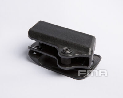 FMA Plastic Pouch for Pistol Magazine 9mm Luger - Black - obrazek 4