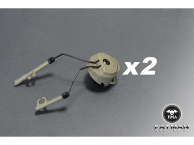 FMA ARC Helmet Mount for Peltor Comtac Headset - FG