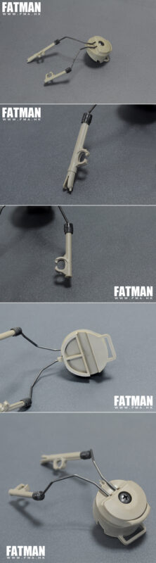 FMA ARC Helmet Mount for Peltor Comtac Headset - FG - obrazek 2