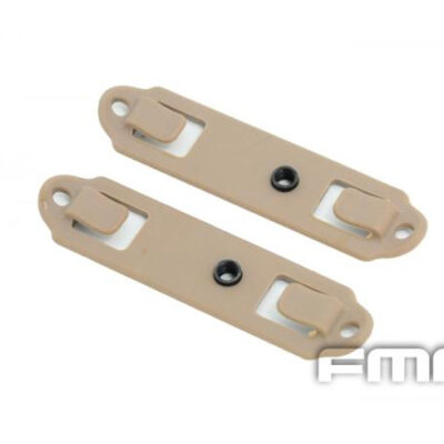 FMA MOLLE Backplane Adapter for Holsters and Pouches, 2 pcs - Tan