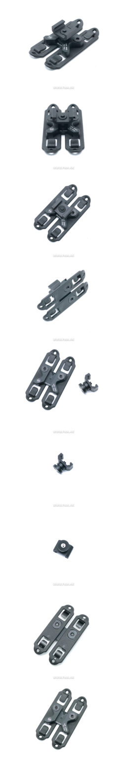FMA MOLLE Holder WEAPONLINK with Weapon RIS Adapter - Black - obrazek 3