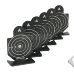FMA Set of Aluminum Targets Type A, 6 pcs - Black