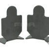 FMA Set of Aluminum Targets Type A, 6 pcs - Black OD-A-TB1002 asgbox.pl