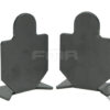 FMA Set of Aluminum Targets Type B, 6 pcs - Black OD-A-TB1003 asgbox.pl