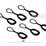 FMA Enlarged Zipper Slider Puller, 6 pcs - Black