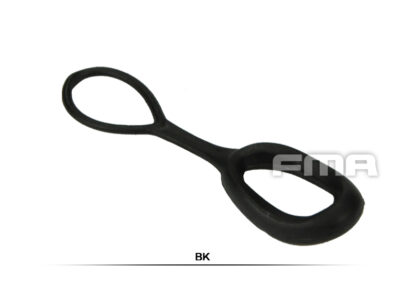 FMA Enlarged Zipper Slider Puller, 6 pcs - Black - obrazek 2